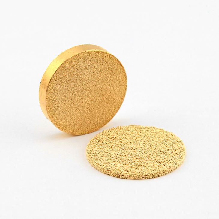 Sintered Micron Metal Porous Stainless Steel 316L Tube Cylinders End Closed Edge Sealed Filter